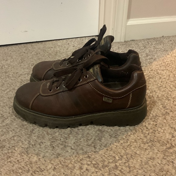 Vtg 90s Y2K Skechers platform bowling Oxford Y2K lace up shoes sz 9 - Picture 1 of 8